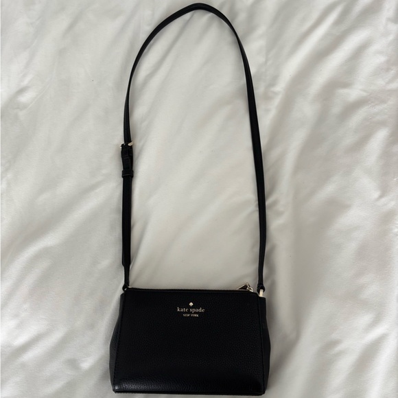 kate spade Handbags - Kate Spade Elegant Black Crossbody Bag